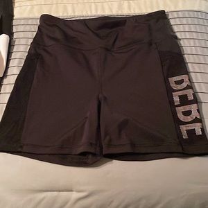 Workout shorts by BEBE!  NWOT. No Flaws!